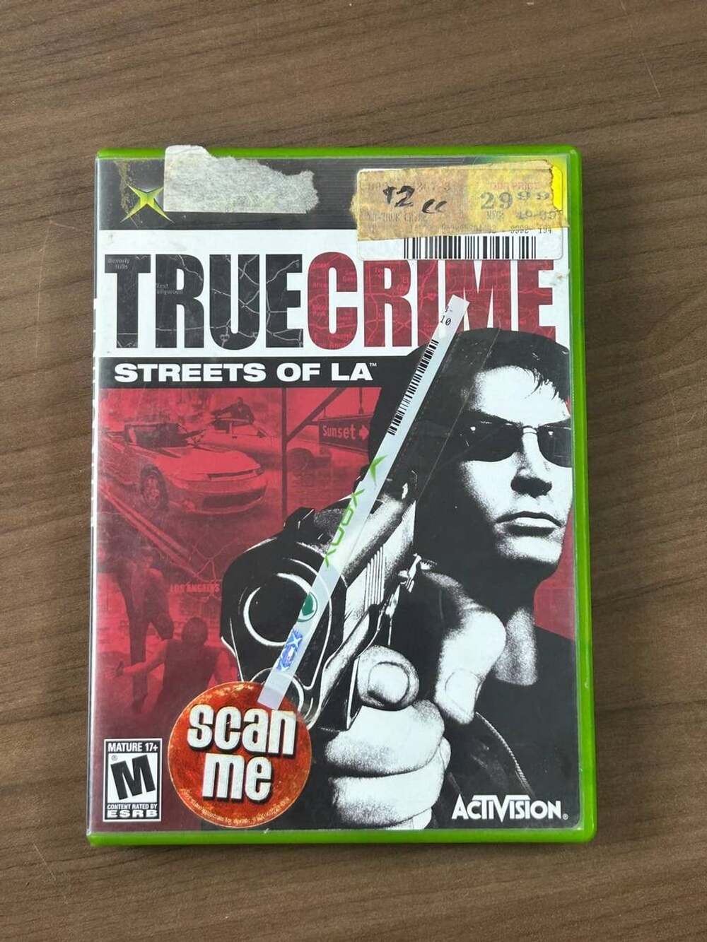 True Crime Streets of LA Microsoft Xbox With Case & Manual Activision